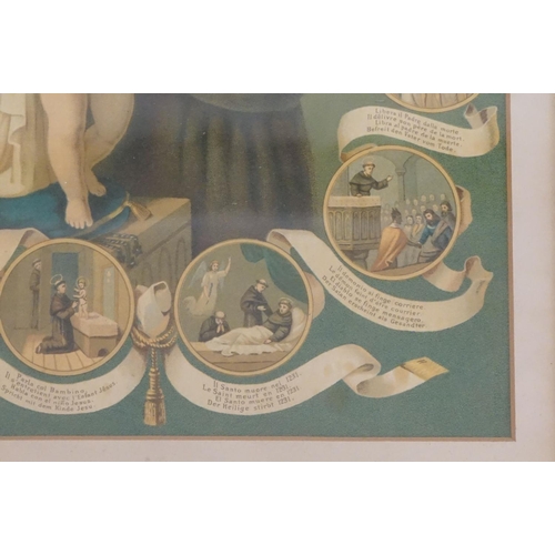 220 - J Richardson, two lake scenes, colour prints, each 8 x 11.5cm, framed as one and a quantity of pictu... 