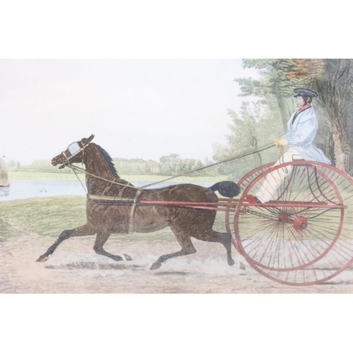 232 - Smuggling scene, hand coloured engraving, 30 x 60cm, framed and glazed and a quantity of pictures an... 