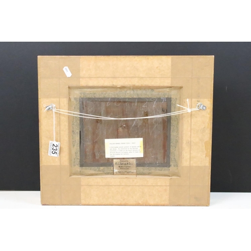 235 - William Eddowes Turner (1820 - 1885), study of cattle and sheep in a landscape, signed lower right, ... 