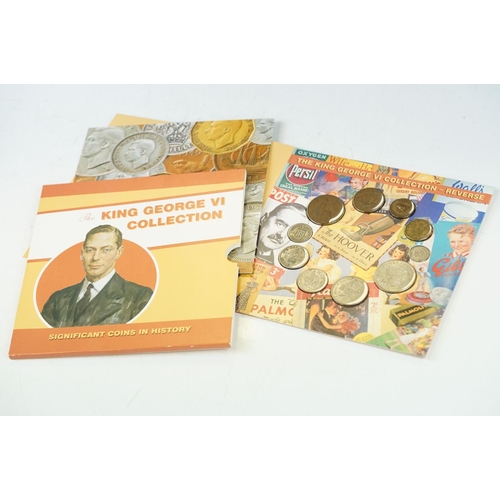 595 - A collection of mainly uncirculated coin sets to include A Royal Mint Dr. Who medallion, commemorati... 