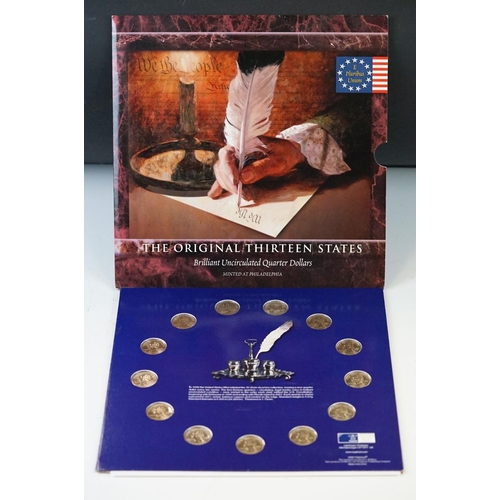 595 - A collection of mainly uncirculated coin sets to include A Royal Mint Dr. Who medallion, commemorati... 