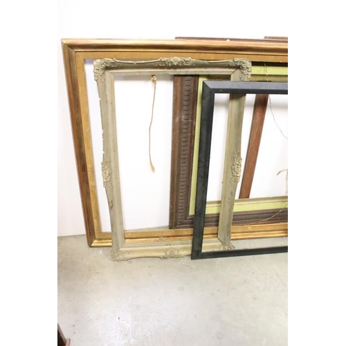262 - Collection of Five Wooden and Gilt Picture Frames, largest 88cm x 109cm