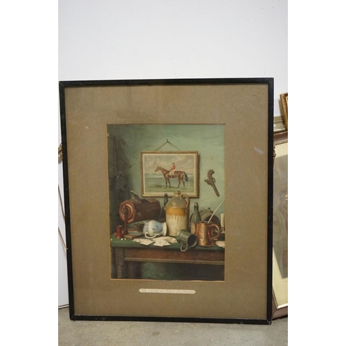 263 - Collection of approximately Sixteen Pictures and Prints including a Pair of After C R Ryley Boxing E... 