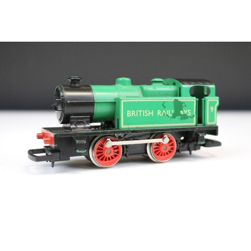 100 - Seven Hornby OO gauge locomotives to include Mallard, 2-6-2 BR 6156, St Lawrence 30934 etc