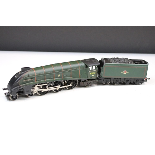 100 - Seven Hornby OO gauge locomotives to include Mallard, 2-6-2 BR 6156, St Lawrence 30934 etc