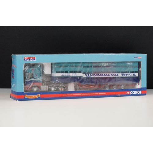 1001 - Eight boxed ltd edn 1/50 Corgi Hauliers Of Renown diecast models to include CC13804 A. Howe & Sons L... 