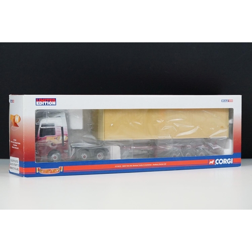 1001 - Eight boxed ltd edn 1/50 Corgi Hauliers Of Renown diecast models to include CC13804 A. Howe & Sons L... 