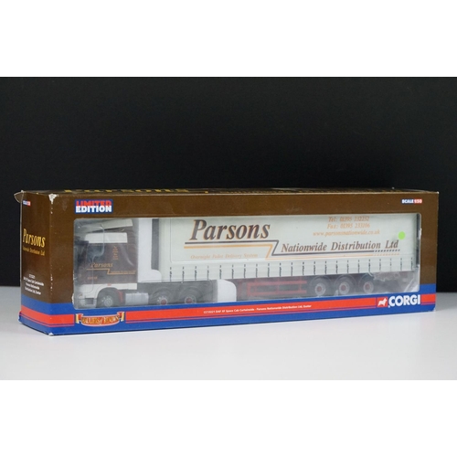 1001 - Eight boxed ltd edn 1/50 Corgi Hauliers Of Renown diecast models to include CC13804 A. Howe & Sons L... 