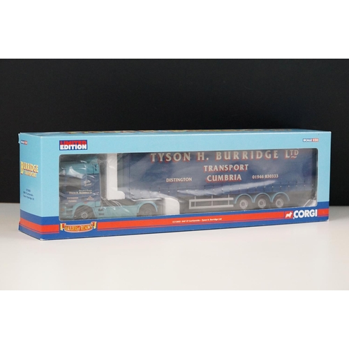 1001 - Eight boxed ltd edn 1/50 Corgi Hauliers Of Renown diecast models to include CC13804 A. Howe & Sons L... 