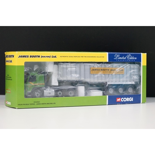 1002 - Eight boxed ltd edn 1/50 Corgi haulage diecast models to include 74902 A.J.A Smith Transport Ltd, 76... 