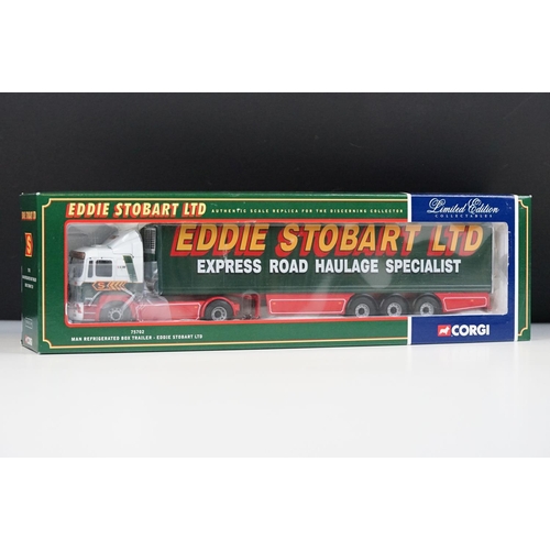 1004 - Seven boxed ltd edn 1/50 Corgi haulage diecast models to include CC12201 A.Wishart & Sons Ltd, 75702... 