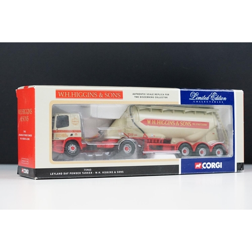 1004 - Seven boxed ltd edn 1/50 Corgi haulage diecast models to include CC12201 A.Wishart & Sons Ltd, 75702... 