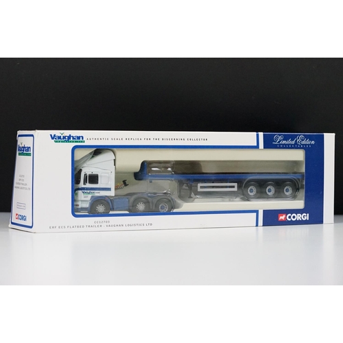 1005 - Seven boxed ltd edn 1/50 Corgi haulage diecast models to include CC12001 John Mitchell Transport, 76... 