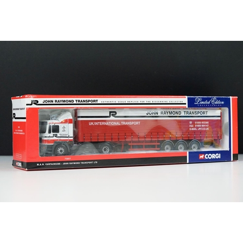 1006 - Eight boxed ltd edn 1/50 Corgi haulage diecast models to include 75604 Kent Connection Ltd, CC12223 ... 