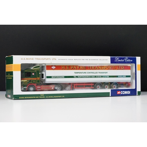 1006 - Eight boxed ltd edn 1/50 Corgi haulage diecast models to include 75604 Kent Connection Ltd, CC12223 ... 