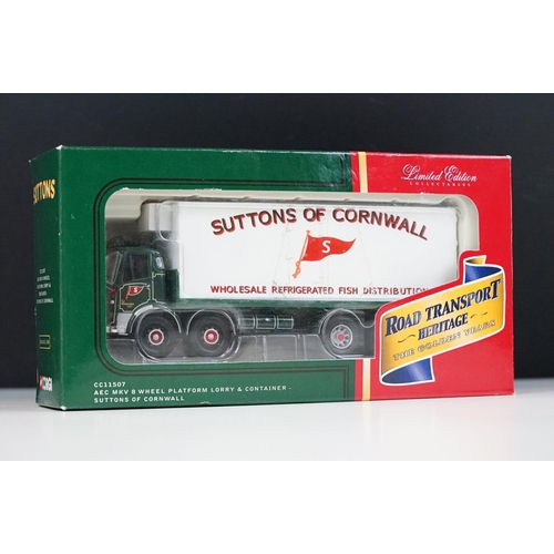 1007 - Eleven boxed ltd edn 1/50 Corgi Road Transport Heritage The Golden Years diecast models to include C... 