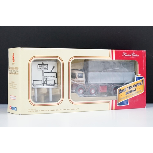 1007 - Eleven boxed ltd edn 1/50 Corgi Road Transport Heritage The Golden Years diecast models to include C... 