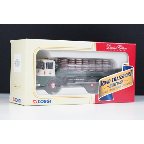 1007 - Eleven boxed ltd edn 1/50 Corgi Road Transport Heritage The Golden Years diecast models to include C... 