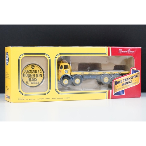 1007 - Eleven boxed ltd edn 1/50 Corgi Road Transport Heritage The Golden Years diecast models to include C... 