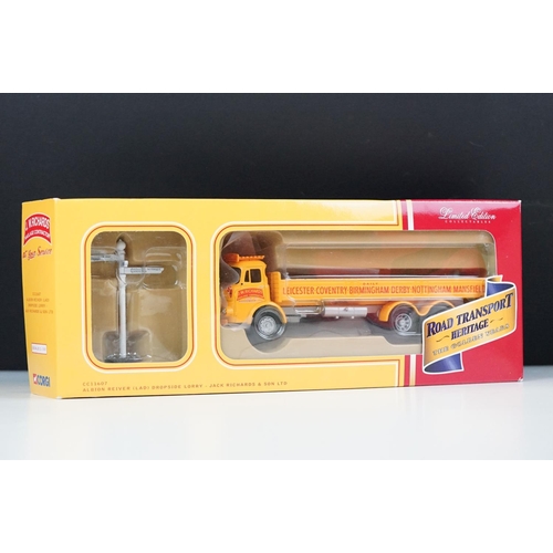 1007 - Eleven boxed ltd edn 1/50 Corgi Road Transport Heritage The Golden Years diecast models to include C... 