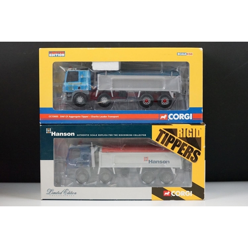 1011 - 12 boxed ltd edn 1/50 Corgi haulage diecast models to include, CC13509 J W Morrison, CC13607 J C Bal... 