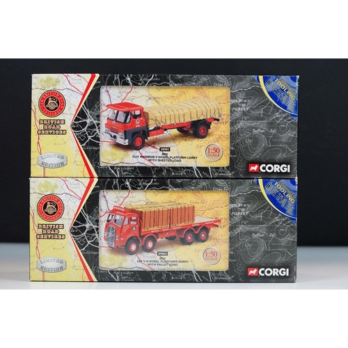 1013 - 15 Boxed Corgi Classics diecast models to include 8 x British Road Services (23901, 11803, CC11602, ... 