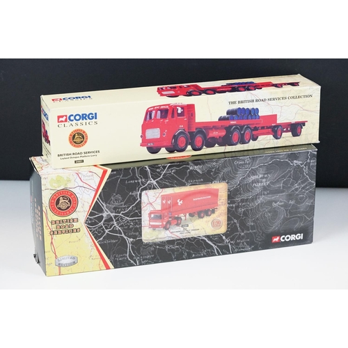 1013 - 15 Boxed Corgi Classics diecast models to include 8 x British Road Services (23901, 11803, CC11602, ... 