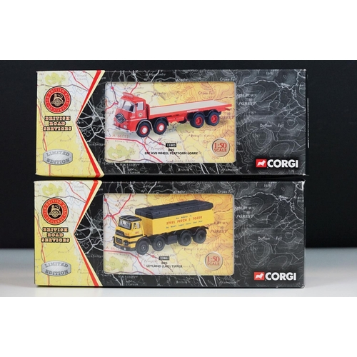 1013 - 15 Boxed Corgi Classics diecast models to include 8 x British Road Services (23901, 11803, CC11602, ... 