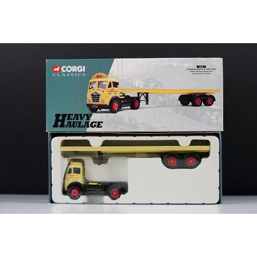 1014 - Five boxed ltd edn Corgi Classics Heavy Haulage 1/50 diecast models to include CC12002 Cadzow Heavy ... 