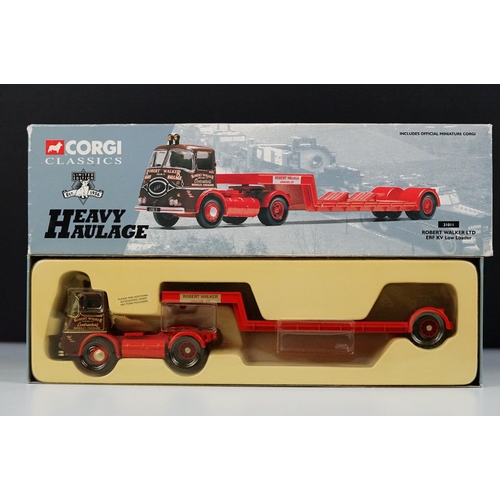 1014 - Five boxed ltd edn Corgi Classics Heavy Haulage 1/50 diecast models to include CC12002 Cadzow Heavy ... 