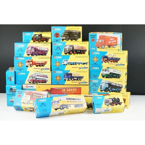 1016 - 21 Boxed Corgi Classics diecast models to include Corgi 50th Anniversary AN13418 JR Adams, 2 x Archi... 