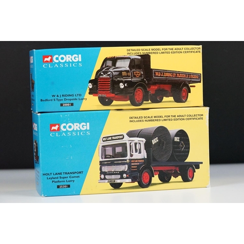 1016 - 21 Boxed Corgi Classics diecast models to include Corgi 50th Anniversary AN13418 JR Adams, 2 x Archi... 