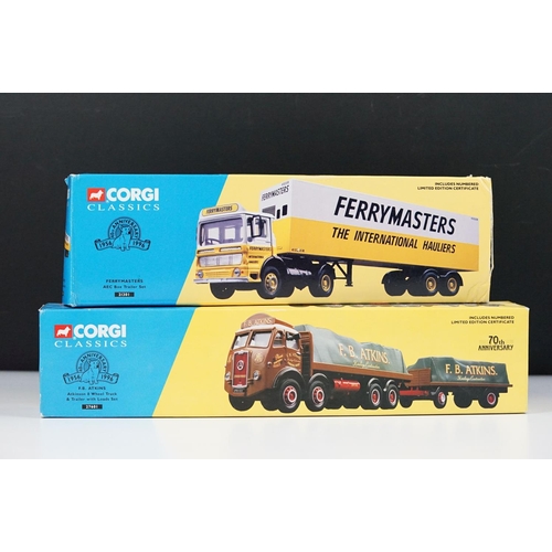 1016 - 21 Boxed Corgi Classics diecast models to include Corgi 50th Anniversary AN13418 JR Adams, 2 x Archi... 