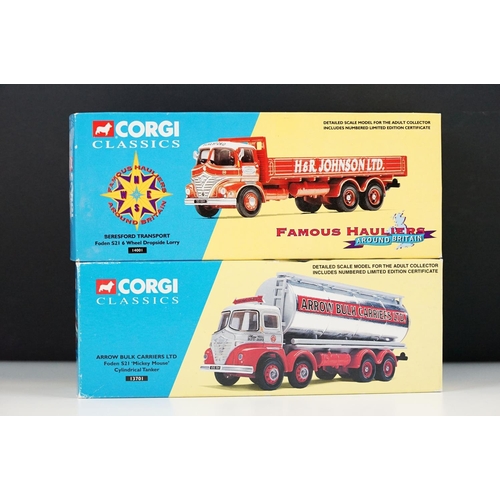 1016 - 21 Boxed Corgi Classics diecast models to include Corgi 50th Anniversary AN13418 JR Adams, 2 x Archi... 