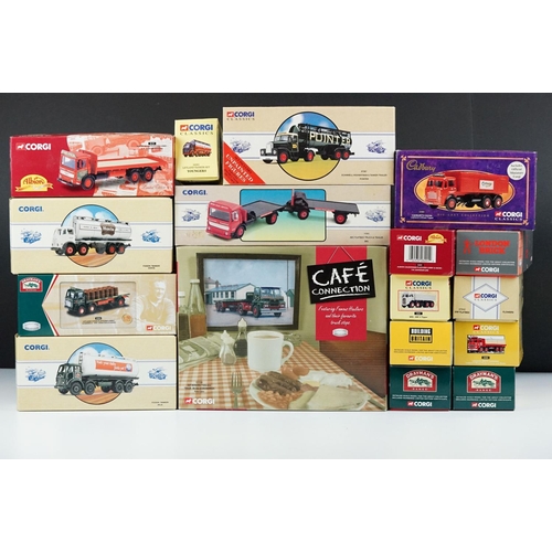 1018 - 17 Boxed Corgi Classics diecast models to include 2 x Classic Commercials (97952 & 97951), 3 x Class... 