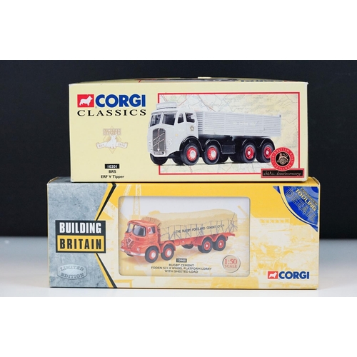 1018 - 17 Boxed Corgi Classics diecast models to include 2 x Classic Commercials (97952 & 97951), 3 x Class... 