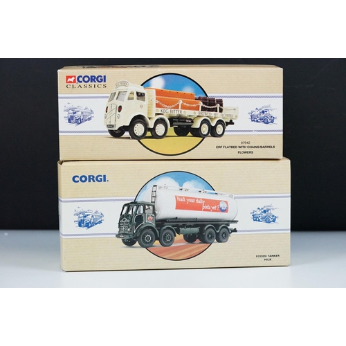 1018 - 17 Boxed Corgi Classics diecast models to include 2 x Classic Commercials (97952 & 97951), 3 x Class... 