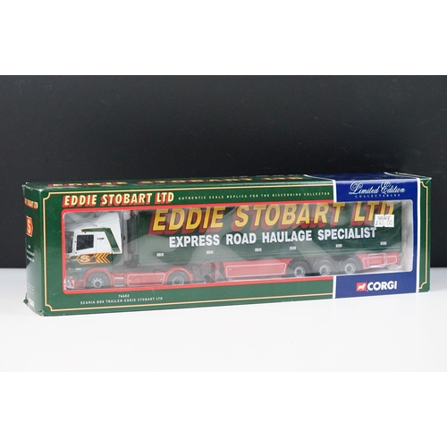 1019 - Seven boxed Corgi ltd edn Hauliers Of Renown 1/50 diecast models to include CC13421 Sloan Transport,... 