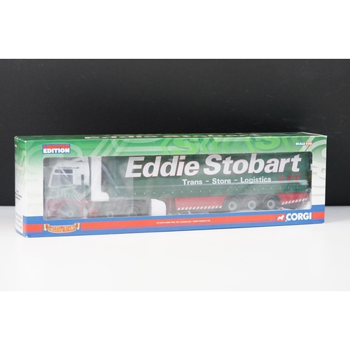 1019 - Seven boxed Corgi ltd edn Hauliers Of Renown 1/50 diecast models to include CC13421 Sloan Transport,... 