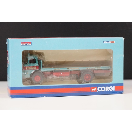 1019 - Seven boxed Corgi ltd edn Hauliers Of Renown 1/50 diecast models to include CC13421 Sloan Transport,... 