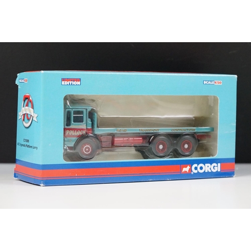 1019 - Seven boxed Corgi ltd edn Hauliers Of Renown 1/50 diecast models to include CC13421 Sloan Transport,... 