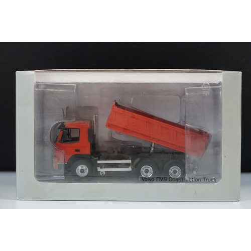 1021 - Nine boxed Volvo construction related diecast models to include 5 x Motorart (1/50 FM9 Construction ... 