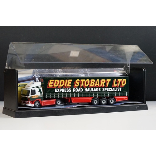 1035 - Five boxed / cased Corgi diecast model trucks, 1:50 scale, to include 3 x Modern Trucks 'A New Era o... 