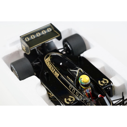 1036 - Boxed Paul's Model Art Minichamps Ayrton Senna Racing Car Collection 1/18 540851812 Lotus Renault 97... 