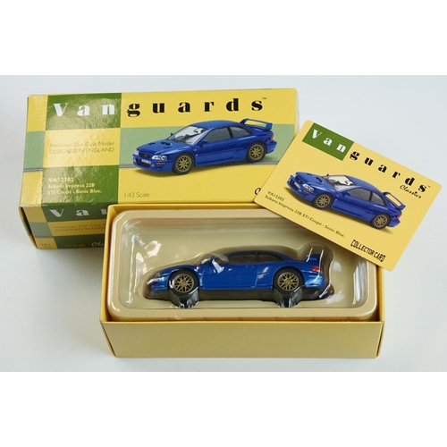 1045 - 13 Boxed / cased diecast models, 1:43 scale or similar, mostly racing car examples, to include Werk8... 