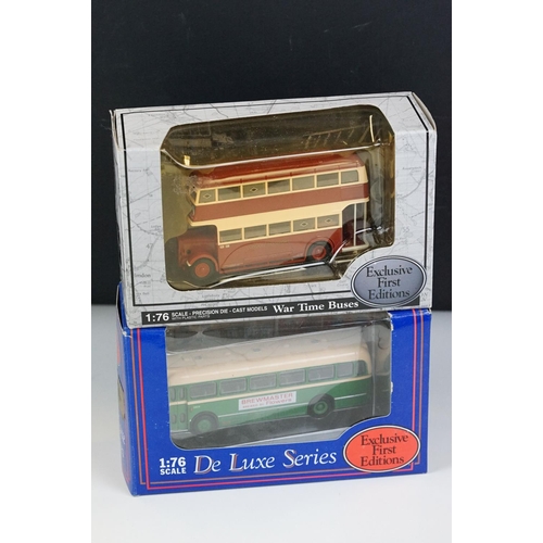 1046 - 30 Boxed / cased EFE & Corgi Original Omnibus diecast model buses to include 23 x EFE Exclusive Firs... 