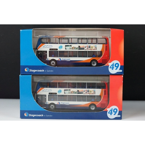 1049 - Nine boxed / cased Creative Masters diecast model buses to include UKBUS 1033, 1022, 1038, 1008, 2 x... 