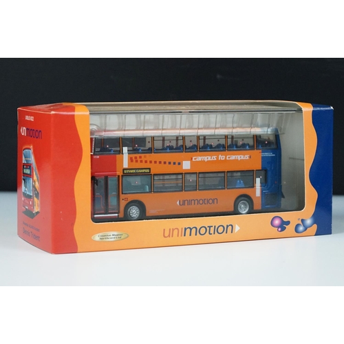 1049 - Nine boxed / cased Creative Masters diecast model buses to include UKBUS 1033, 1022, 1038, 1008, 2 x... 