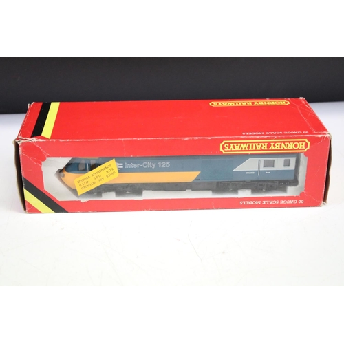 105 - Six boxed Hornby OO gauge locomotives to include 2 z R068 BR Class 25 Diesel Blue, R069 HST Power/Du... 