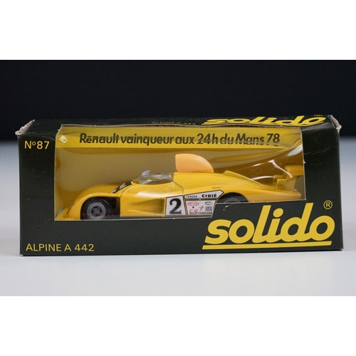 1052 - Eight boxed Solido diecast models to include 3 x 1096 Jaguar XJ12, 72 Citroen LN etc, diecast ex, bo... 